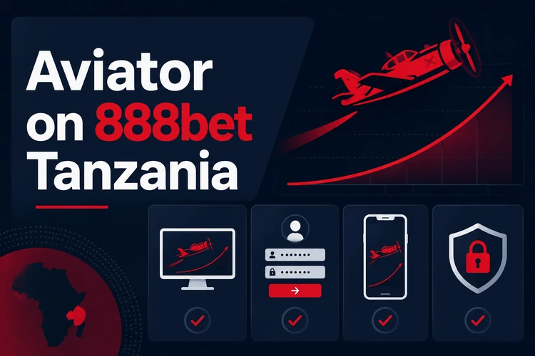 Aviator on 888bet Tanzania - Game Overview, Login and Mobile Access