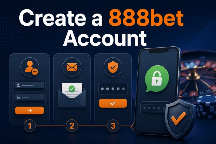Create a 888bet Account