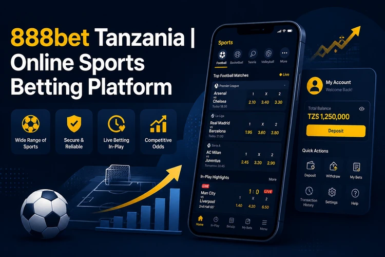 888bet Tanzania | Online Sports Betting Platform